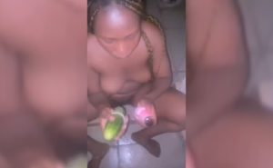 Ada Enjoying Cucumber And Vibrator In Her Pussy Ada Enjoying Cucumber And Vibrator In Her Pussy