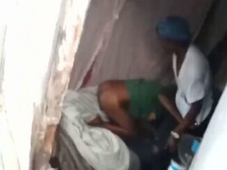 African Girl With Big Ass Fighting Boyfriend While Fucking (18+