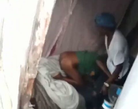 African Girl With Big Ass Fighting Boyfriend While Fucking (18+