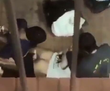 Busted! Chinese Youths Having Threesome Sex In Public With A Girl With Big Ass (18+)