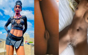 Mzansi Teen “Blaq Kiddoe” Flaunts Her Pussy In Nude Photos