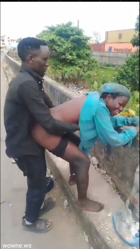 ‘Yahoo Boy’ Having Sex With Mad Woman With Big Ass In Public, Part 2 (18+)
