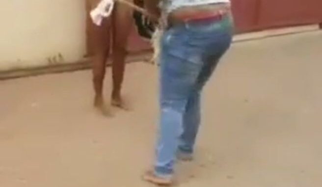 African Wife Stripped Sidechick Naked In Public, After She Caught Her Cheating With Her Husband (18+)