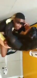 American Couples Busted While Having Sex In Public Toilet (18+)