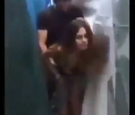 American Girl With Big Ass Busted While Having Doggy Style Sex In Public With Boyfriend (18+)