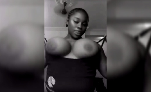 Charlotte Playing With Her Soft Boobs