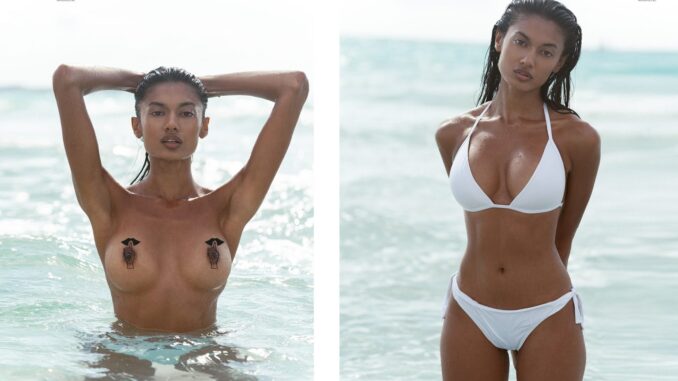 Hot Slim Indian Model “Shehzana” Flaunting Her Boobs as She Teases In These Nude Photos