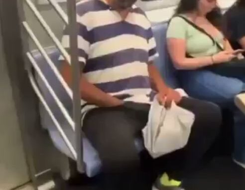Man Masturbating On A Train In India In Public (18+)