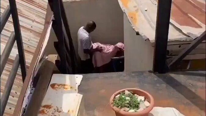 Nigerian Bachelor Having Sex With Cheating Wife With Big Ass In Public (18+)