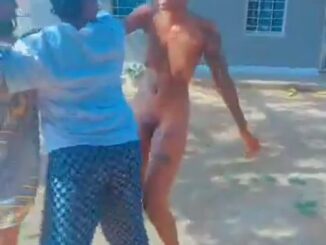 African Girls Fighting Naked In Public (18+)