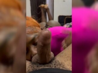 Lagos Babe Rose Exposed With Mouth On Dick